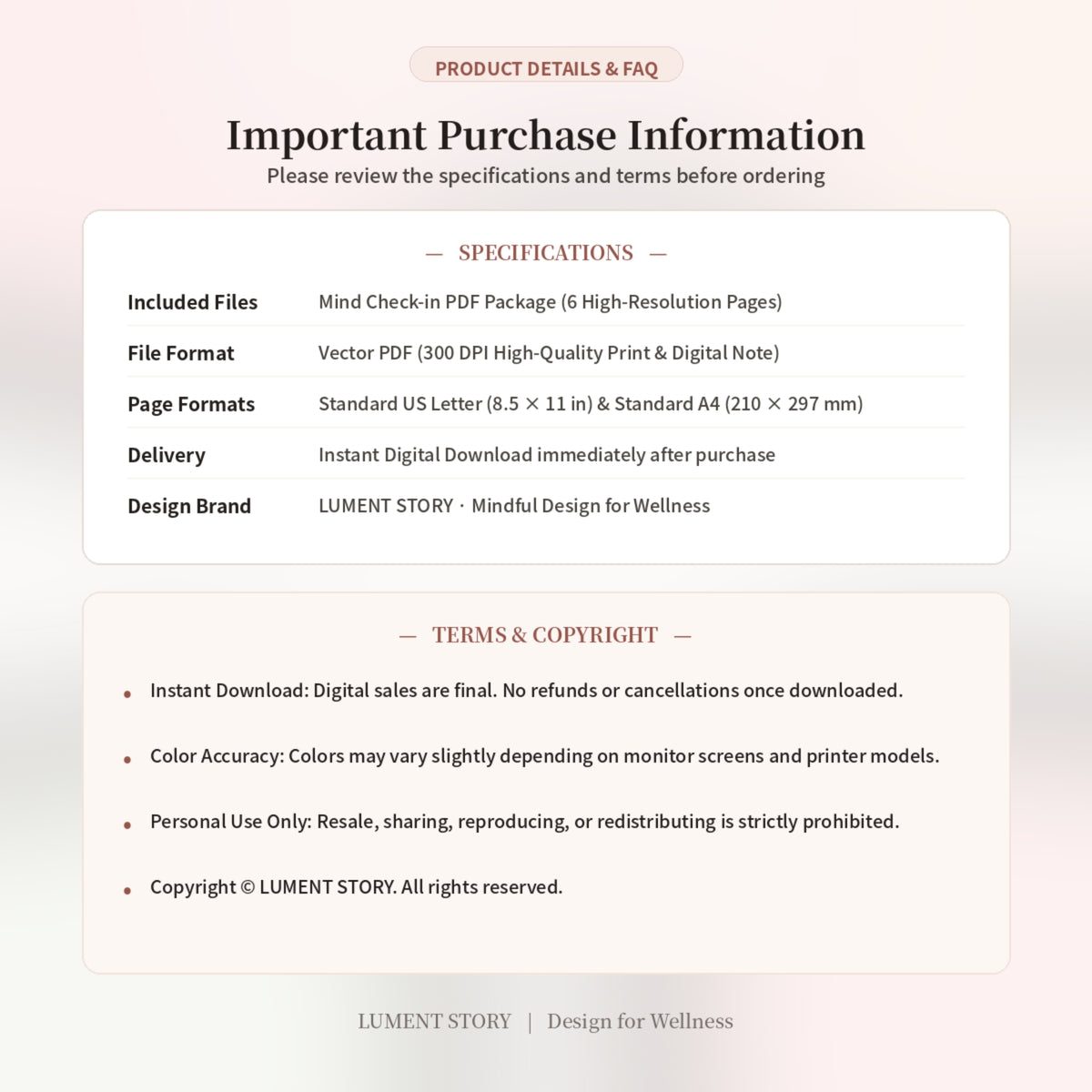 Mind Check-in Worksheet — Practical Note (Printable PDF)