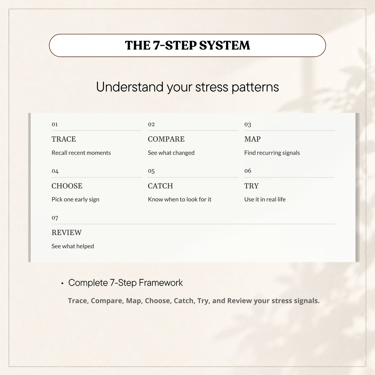 Stress Signature Worksheet — Practical Note (Printable PDF)