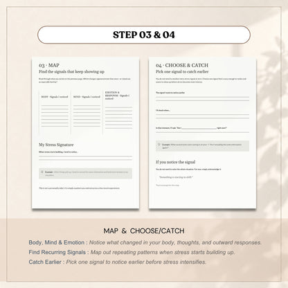 Stress Signature Worksheet — Practical Note (Printable PDF)